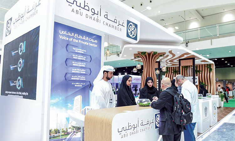 Abu Dhabi Chamber supports  sustainable innovative solutions