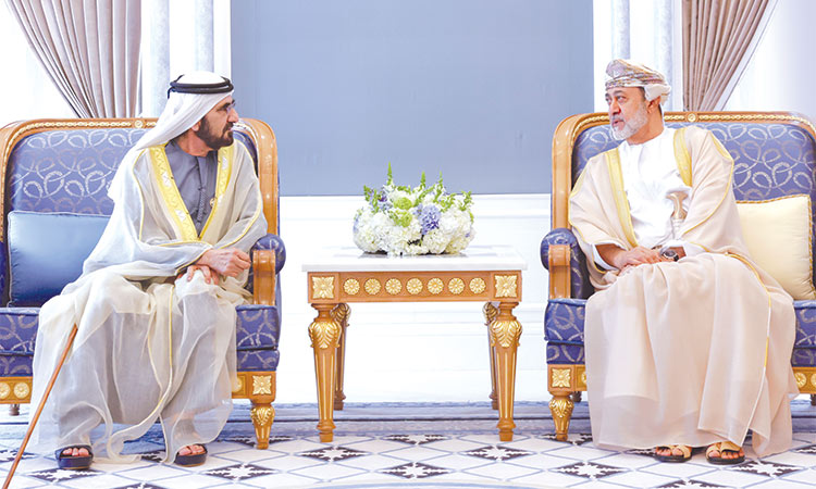 UAE, Oman establish investment partnerships worth Dhs129 billion