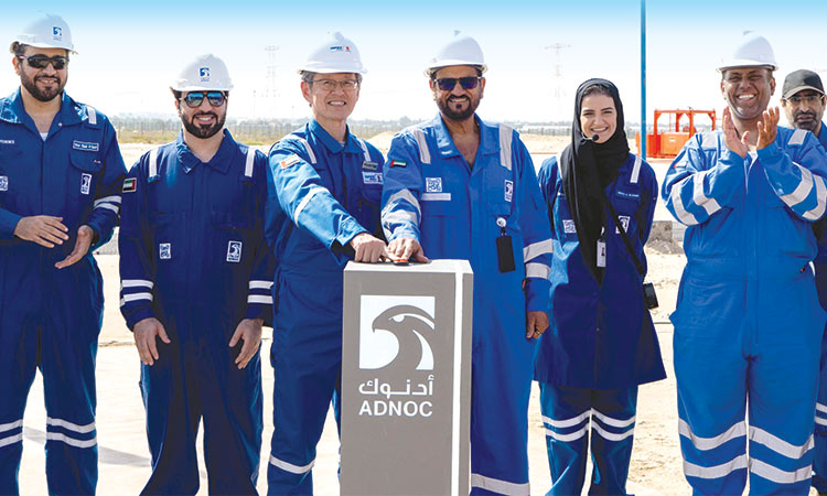 Adnoc sets new industry standard at the Ras Al Sadr production site