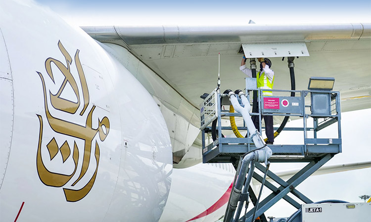 Emirates powers flights with sustainable aviation fuel from Singapore