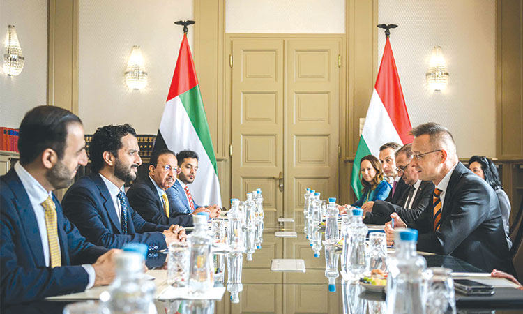 UAE, Hungary agree to develop partnership in the new economy