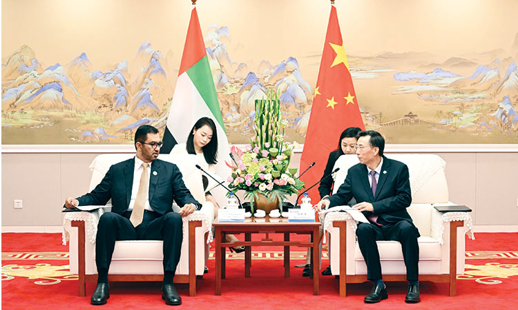 UAE and China to strengthen collaboration in energy industry