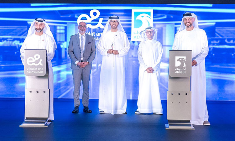 Adnoc, e& to build energy industry’s  largest private 5G wireless network