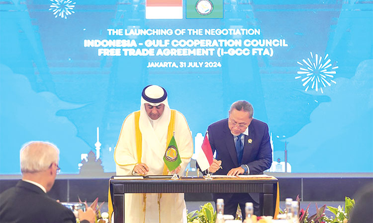 GCC and Indonesia launches free trade agreement talks