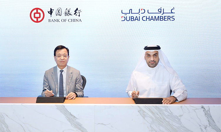 Dubai Chambers signs MoU with Bank of China to support investors and enhance bilateral trade