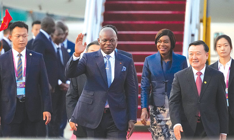 African leaders in Beijing eyeing big loans and more investment