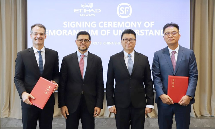 Etihad Cargo, SF Airlines to strengthen UAE-China trade with joint venture commitment