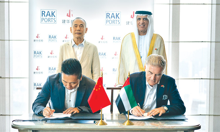 RAK Ports and Jianhua to establish high strength concrete piles factory