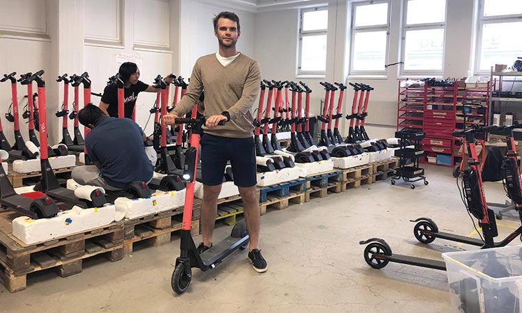 E-scooters put Swedish company  on road to positive cashflow