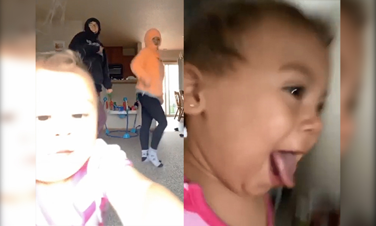 VIDEO: Toddler running away with mother’s phone blows up the internet 