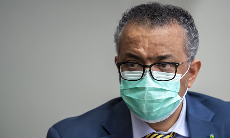 WHO chief Tedros goes into self-isolation after contact gets coronavirus