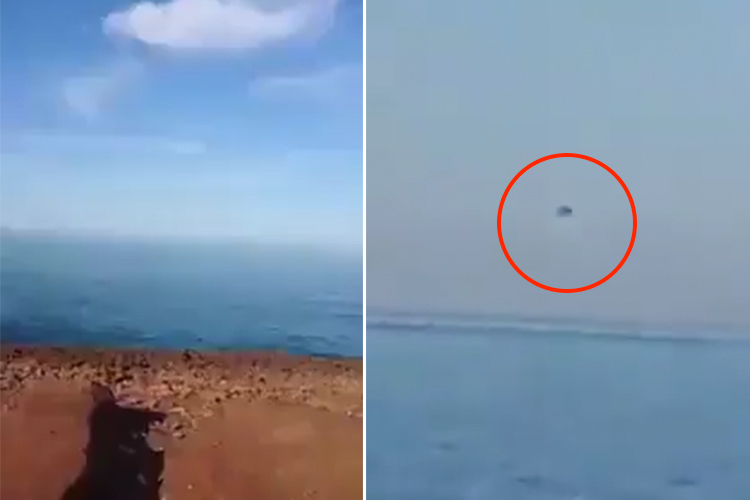 VIDEO: Algerian military helicopter crashes into sea