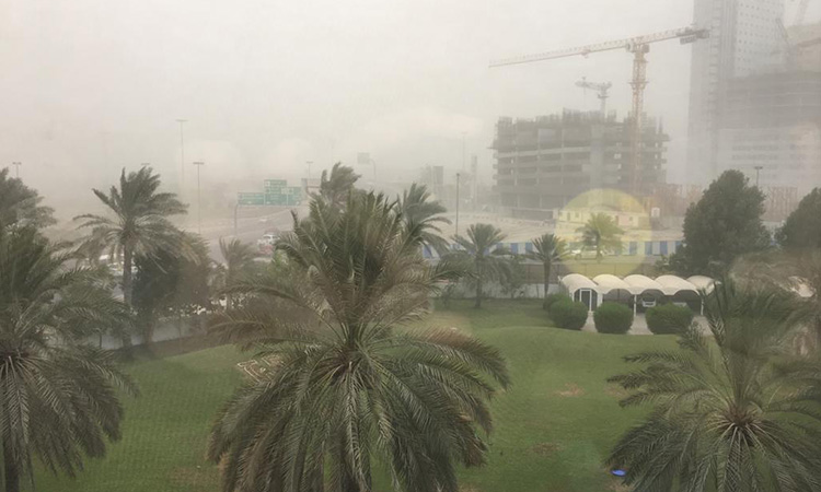 VIDEO: Poor visibility affects motorists, residents as dust storm engulfs Sharjah