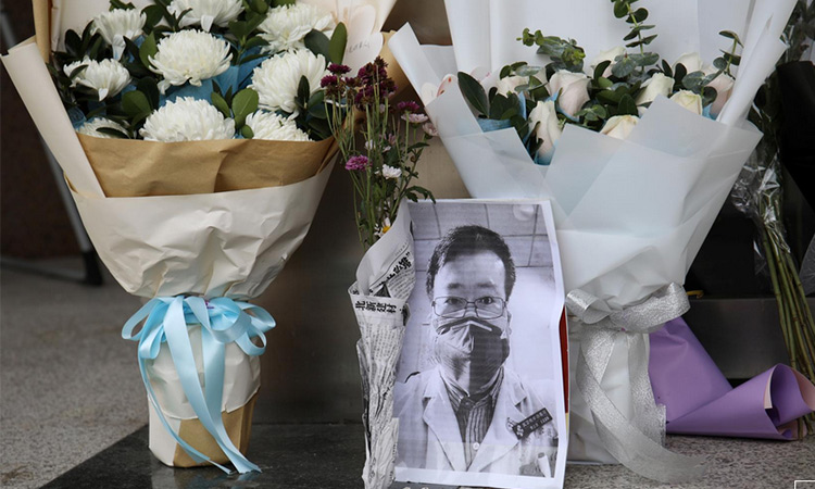 Wuhan residents remember coronavirus 'whistleblower' doctor a year after his death