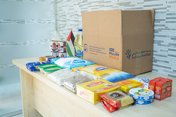 100 Million Meals campaign, WFP distribute 4.7m meals to refugees in Jordan