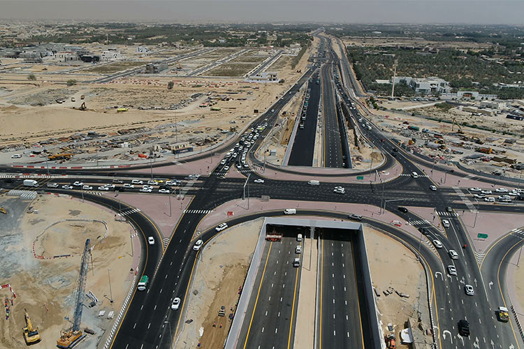 Dubai-Sharjah link roads reach 60% completion