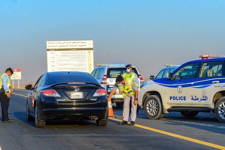 Sharjah Police intensify awareness for drivers on tyre safety