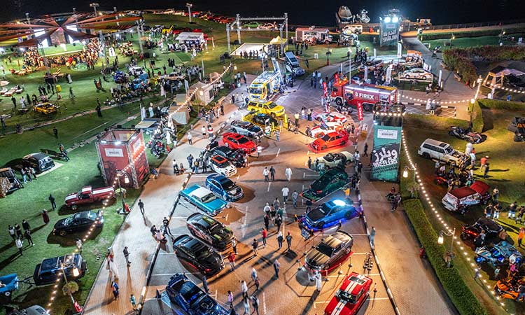 Over 15,000 car and bike buffs throng Sharjah's Wheelers fest