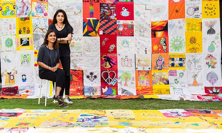 Nila and The Art Lab Studio’s Corona Quilt Project brings pandemic to heal