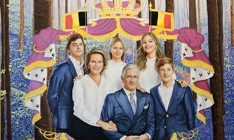 F.man’s portrait of Belgian Royals highlights majesty and family bonds