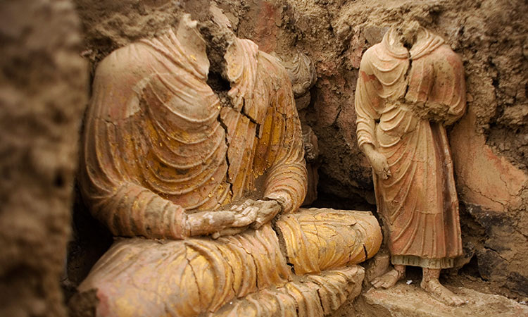 Now Taliban preserve buddhas, with eye to China investment