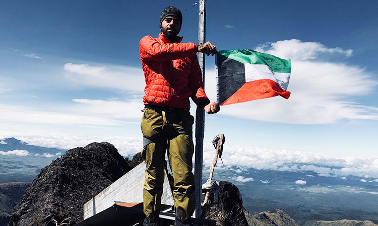 At 24, Kuwaiti mountaineer becomes youngest to climb world’s seven volcanic summits