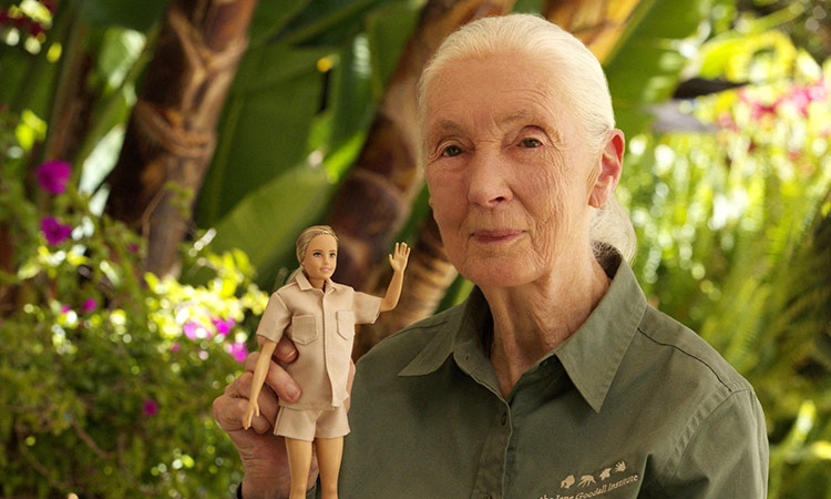 Primatologist Jane Goodall gets Barbie doll in her likeness