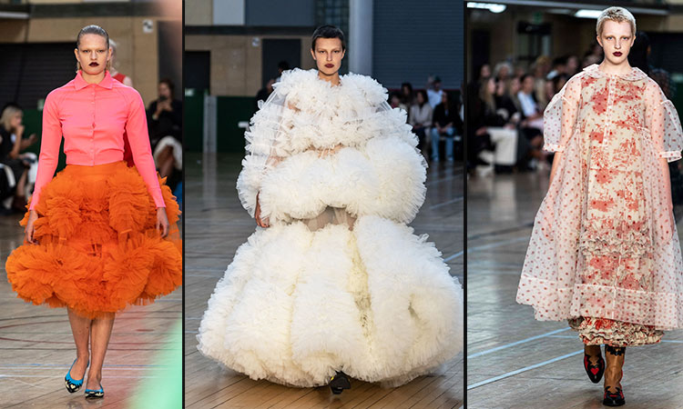 Molly Goddard brings a kaleidoscope of joy to London Fashion Week