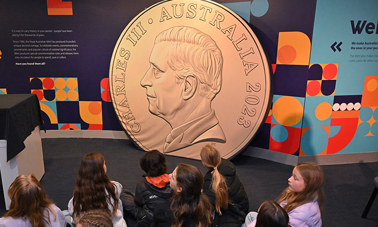 King Charles III's image to appear on Australian coins this year