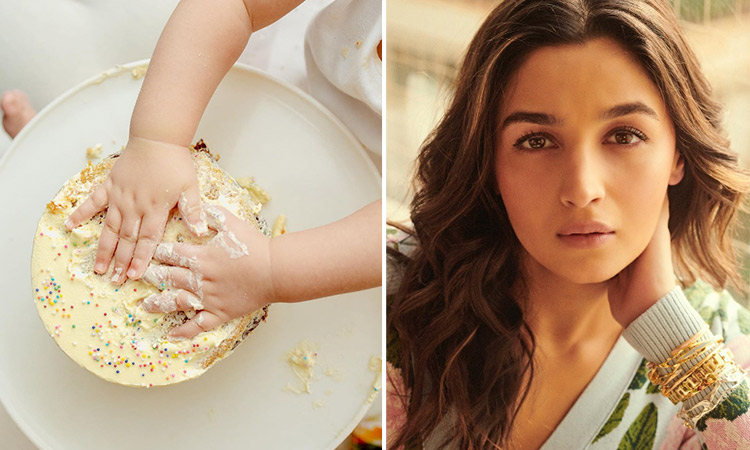 Alia shares picture of Raha smashing cake; calls her 'baby tiger'