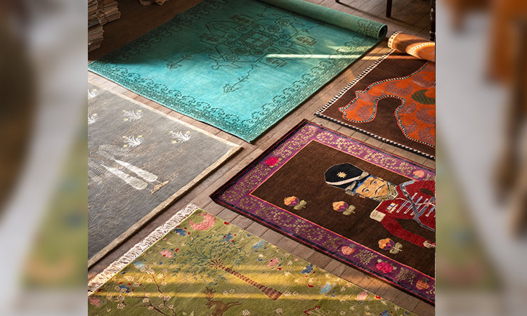 Jaipur Rugs and designer Pavitra Rajaram knot Majnun for Milan