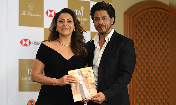 SRK jokes that Gauri Khan is busy designing the world except his room