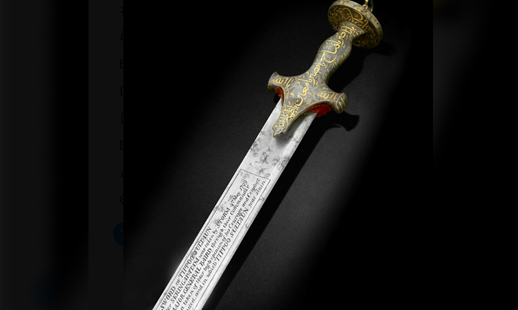 Tipu Sultan's sword fetches over $17 million at London auction