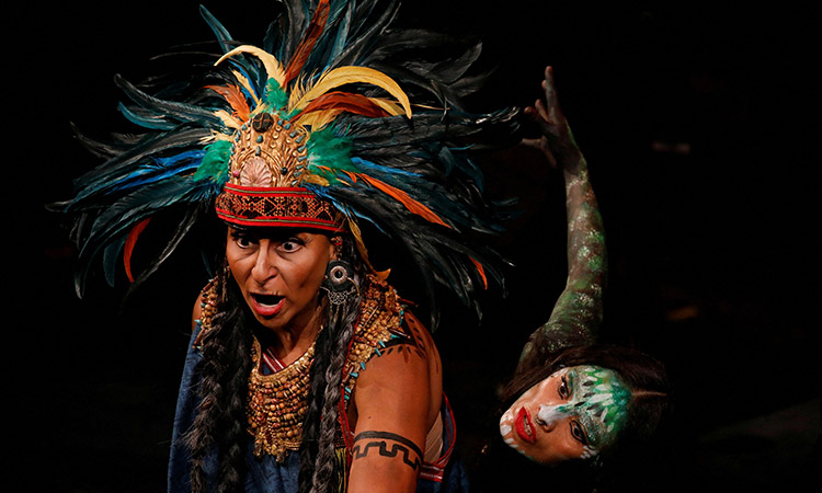 In Mexico, tale of iconic king dazzles in Aztec opera