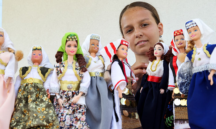 Bosnian girl creates 'folklore Barbie' as film wins doll new fans worldwide