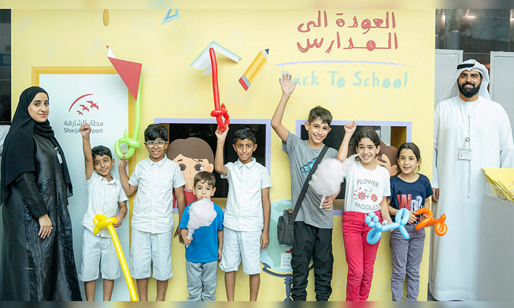 Sharjah Airport's 'Back to School' campaign enriches travel experience for students and their families