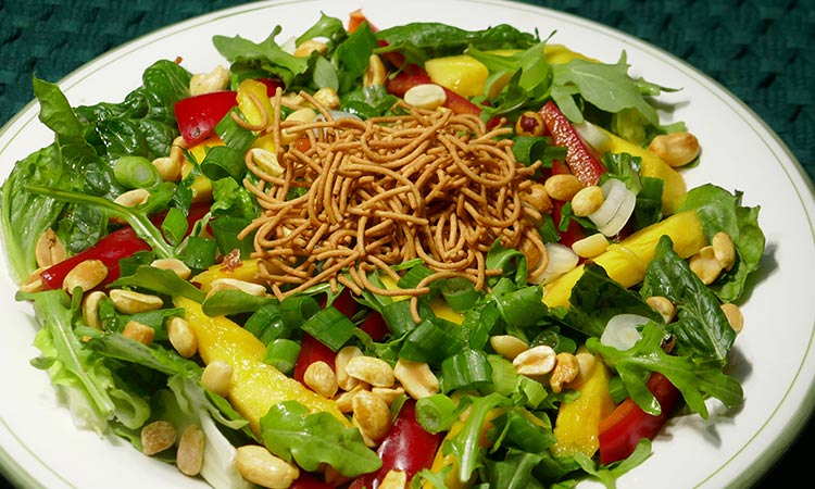 Celebrate mango season with this Asian-style salad recipe