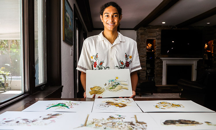 In St. Petersburg, a young artist preserves family stories through art