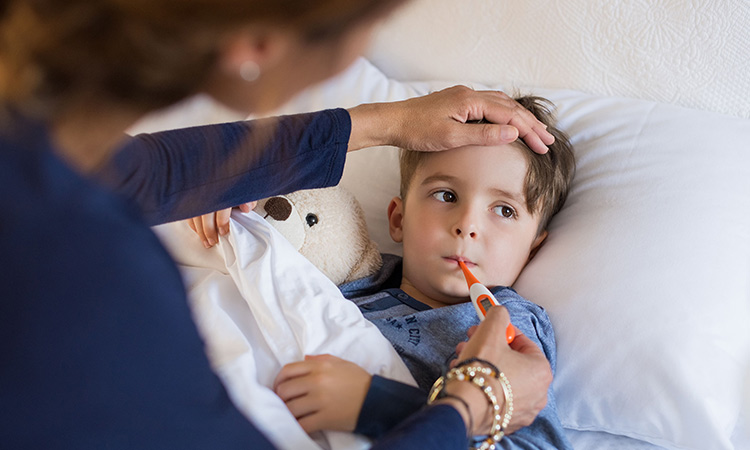 How to tell if your child has a fever