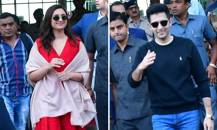 Ragneeti leave Delhi for their two-day wedding festivities in Udaipur