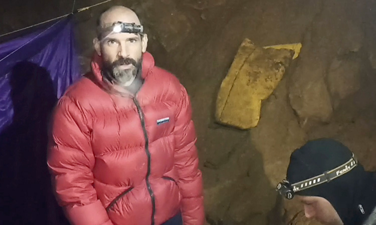 Rescue efforts are underway for an American researcher who fell ill while exploring deep cave in Turkey