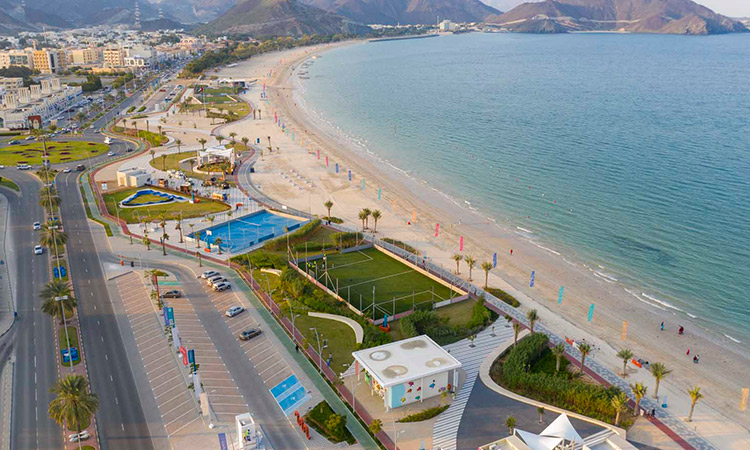 Khorfakkan Beach a marvellous place for adventure and leisure