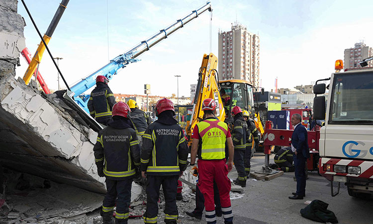 Roof collapse at Serbian railway station kills at least 14