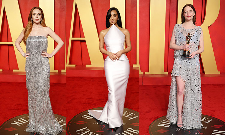 Hollywood’s top stars hit the Oscars red carpet