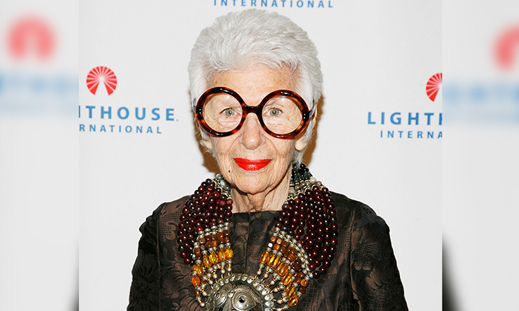 US designer geriatric starlet Iris Apfel dies age 102