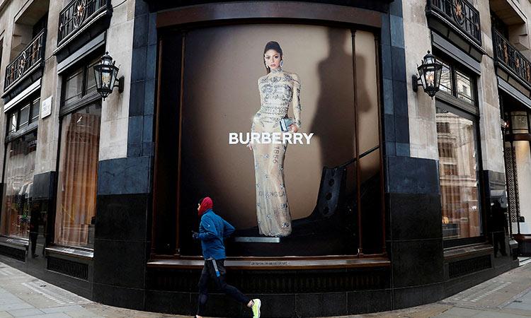 Burberry profit slumps as luxury sector takes hit