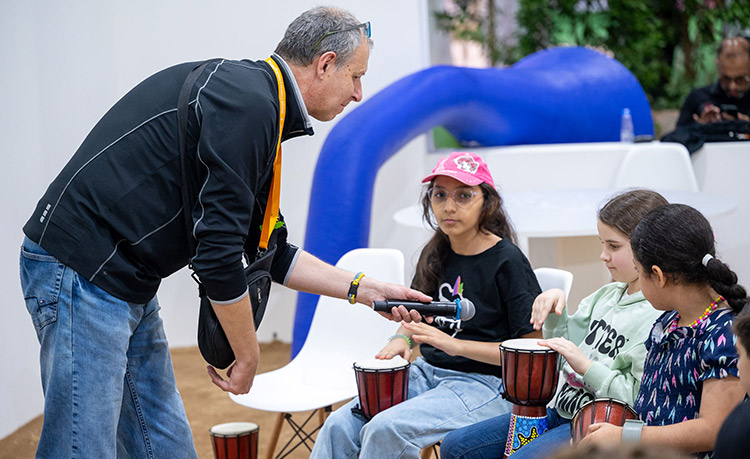 African drumbeats echo at Sharjah Children's Reading Festival