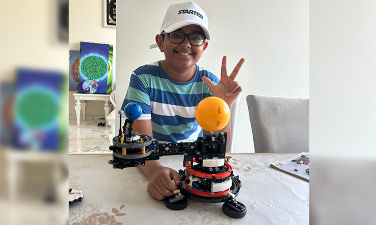 Pathway to stars: Mehran’s lego models carve his way to space