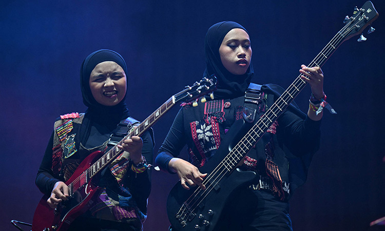 Indonesia's all-girl Muslim metal band heads to Glastonbury