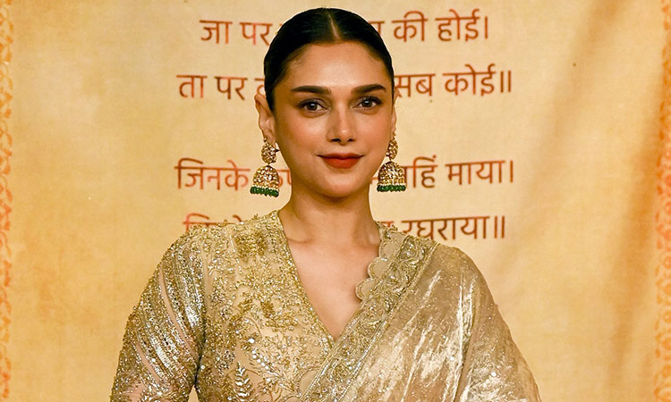 Aditi Rao Hydari dazzles in a sharara at India Couture Week